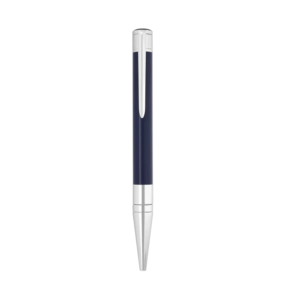 Photo montrant l'intégralité du Stylo S.T Dupont Initial Stylo Bille Bleu Foncé