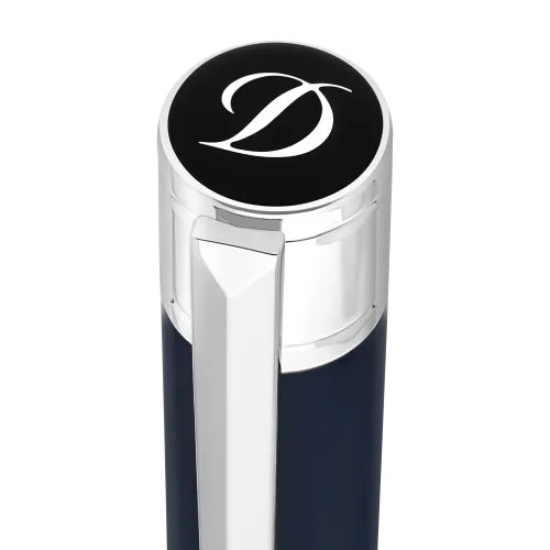 Photo montrant l'intégralité du Stylo S.T Dupont Initial Stylo Bille Bleu Foncé