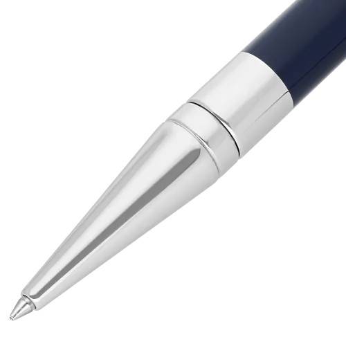 Photo montrant l'intégralité du Stylo S.T Dupont Initial Stylo Bille Bleu Foncé