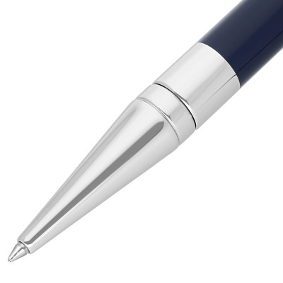 Zoom détaillé sur la pointe du Stylo S.T Dupont Initial Stylo Bille Bleu Foncé