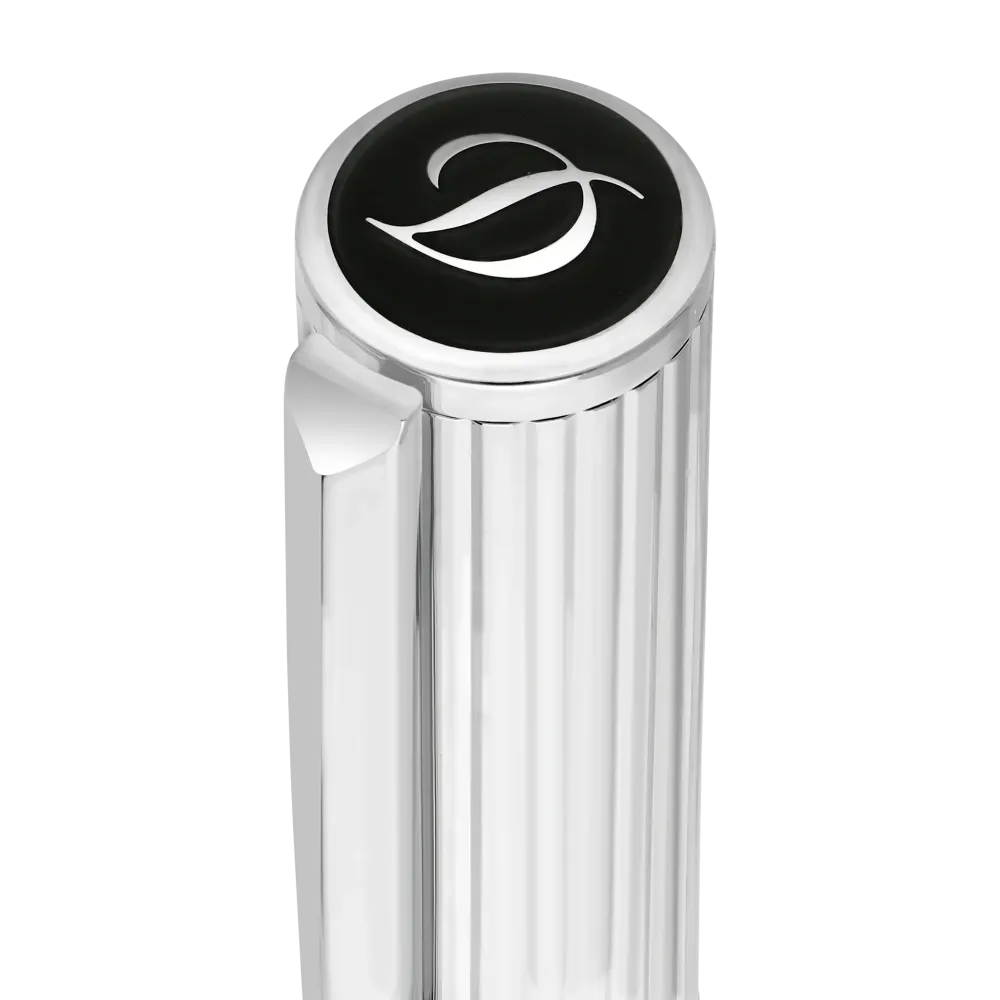 Vue du clip du Stylo S.T Dupont Initial Stylo Plume Noir