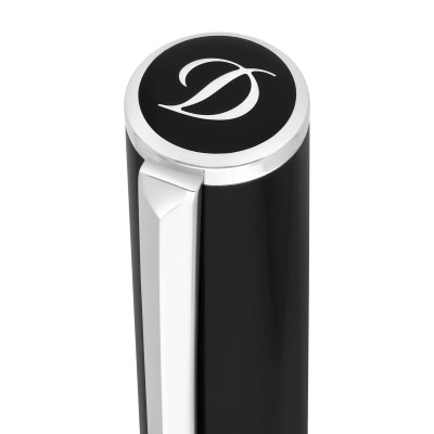 S.T. DUPONT STYLO INITIAL ROLLER ARGENTÉ