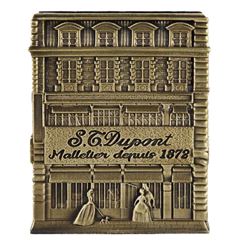 L:e Stylo S.T. Dupont Coffret Line D Hôtel Particulier Stylo sur son socle