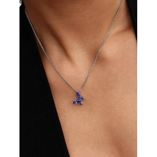 Visuel illustrant l’ensemble de la Collier à Pendentif Papillon