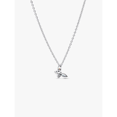 Image montrant la totalité de la Collier À Pendentif Papillon