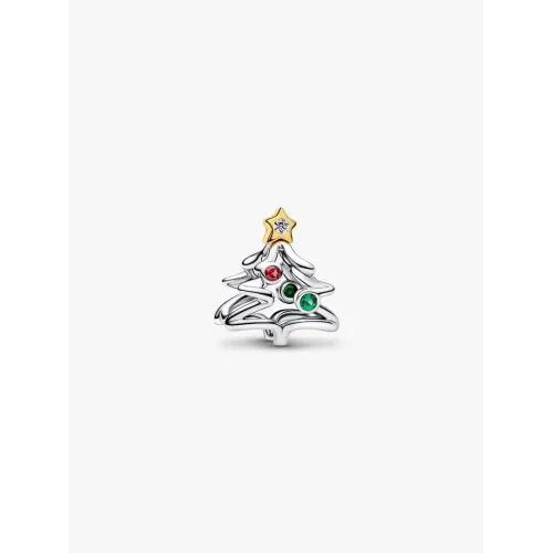 Photo présentant l’intégralité de la Pandora Charm Sapin de Noël