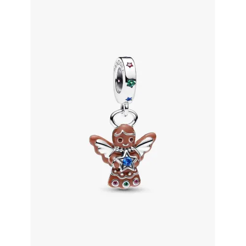 Photo présentant l’intégralité du Charm Pendant Ange de Pain d’Épices