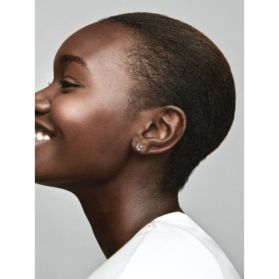 Clous d’Oreilles Lunes & Étoiles Scintillantes sur un mannequin