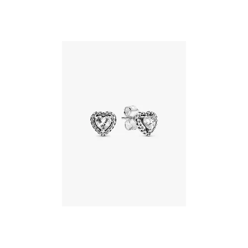 Photo présentant l’intégralité de la Clous d’Oreilles Cœurs Surélevés