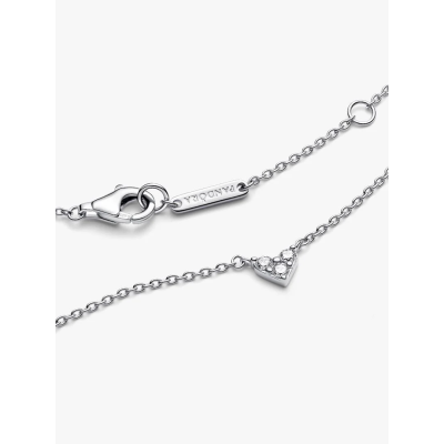 Collier Cœur Trois Pierres