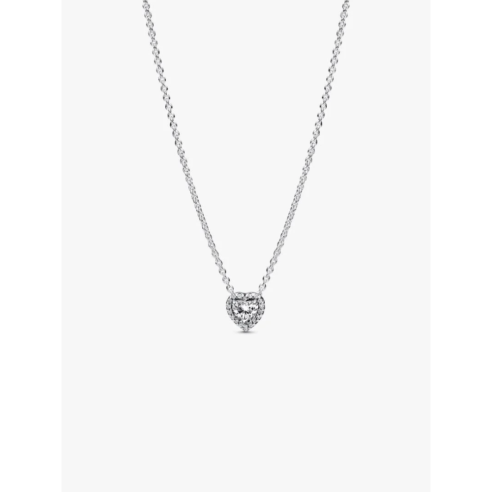 Photo présentant l’intégralité de la Collier Cœur Surélevé