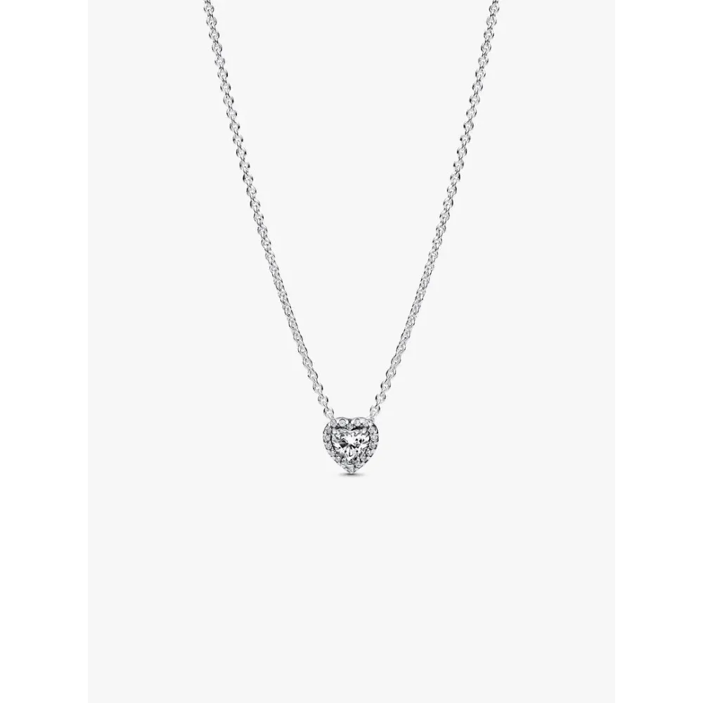 Photo présentant l’intégralité de la Collier Cœur Surélevé