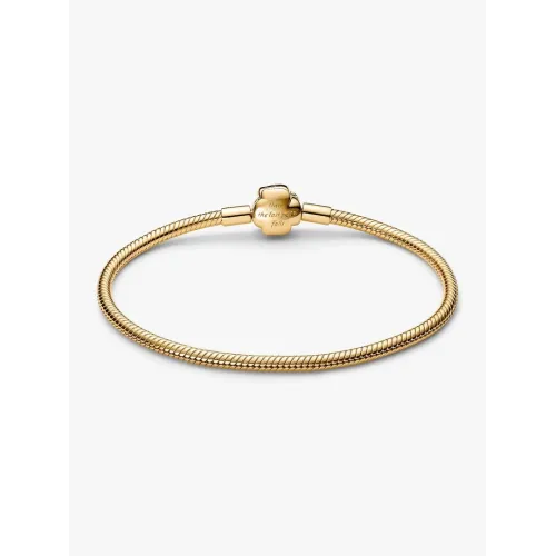 Photo présentant l’intégralité de la Bracelet Maille Serpent Disney La Belle et La Bête Rose Enchantée