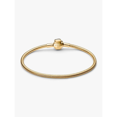 Image montrant la totalité de la Bracelet Maille Serpent Disney La Belle et La Bête Rose Enchantée