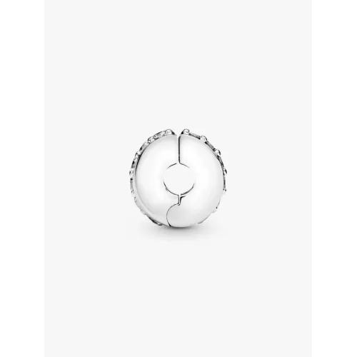 Photo présentant l’intégralité du Charm Clip Rangée Scintillante Incolore