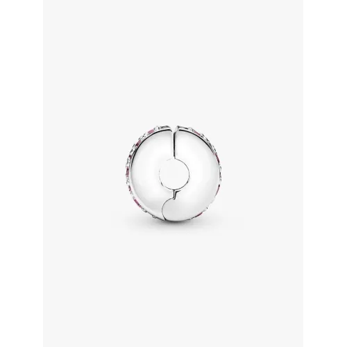 Photo présentant l’intégralité du Charm Clip Pavé Rose