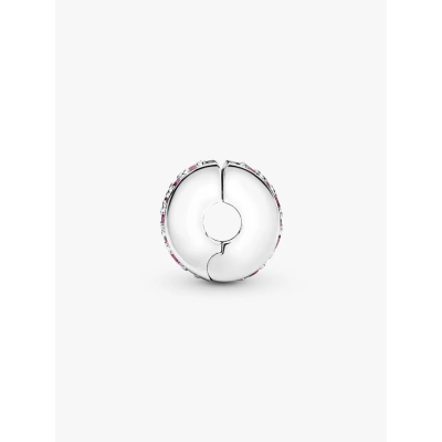 PANDORA CHARM CLIP PAVÉ TRANSPARENT