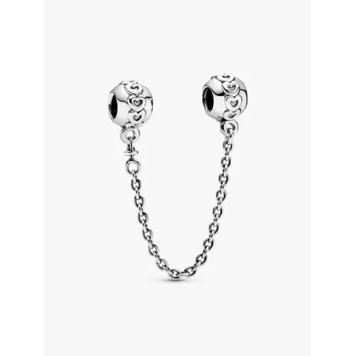 Photo présentant l’intégralité de la Charm Chaîne de Confort Couronne de Cœurs