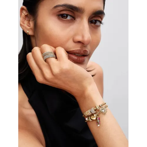 Photo présentant l’intégralité de la Charm Clip Strié