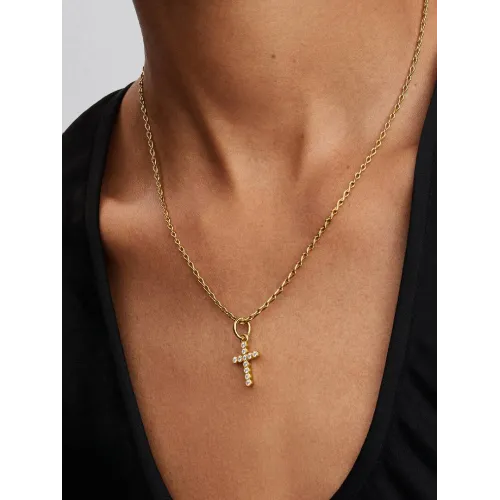 Photo présentant l’intégralité de la Charm Pendant Croix