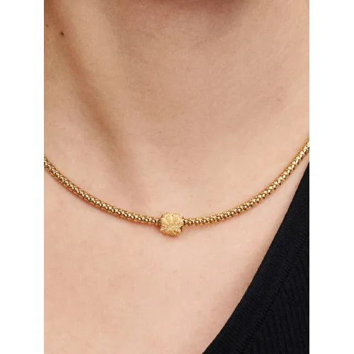 Photo présentant l’intégralité de la Mini Charm Trèfle Texturé