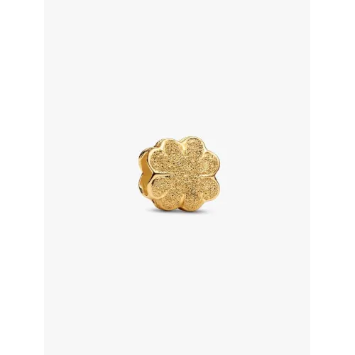 Photo présentant l’intégralité de la Mini Charm Trèfle Texturé