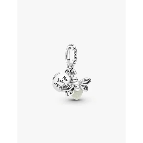 PANDORA CHARM PENDANT LUCIOLE PHOSPHORESCENTE