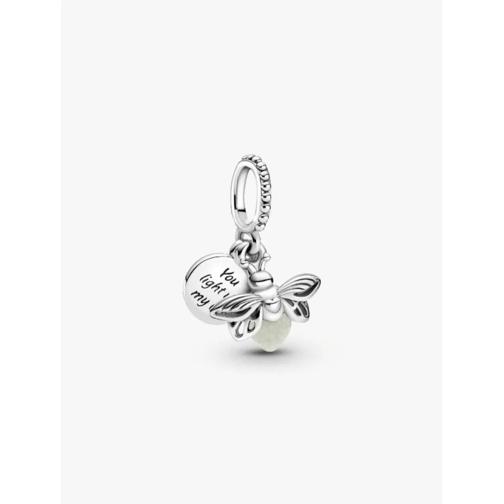 PANDORA CHARM PENDANT LUCIOLE PHOSPHORESCENTE