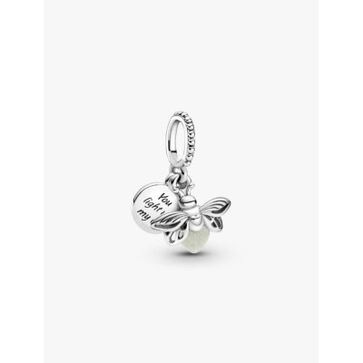 PANDORA CHARM PENDANT LUCIOLE PHOSPHORESCENTE