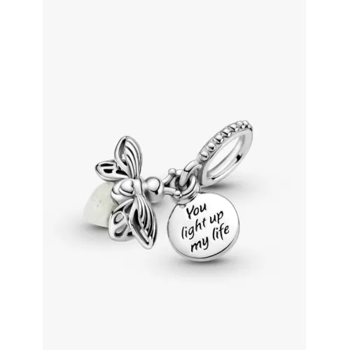 PANDORA CHARM PENDANT LUCIOLE PHOSPHORESCENTE