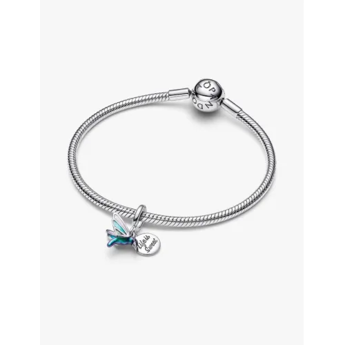 Photo présentant l’intégralité de la Charm Pendant Double Colibri