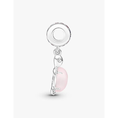 PANDORA CHARM PENDANT TORTUE DE MER ROSE EN VERRE DE MURANO