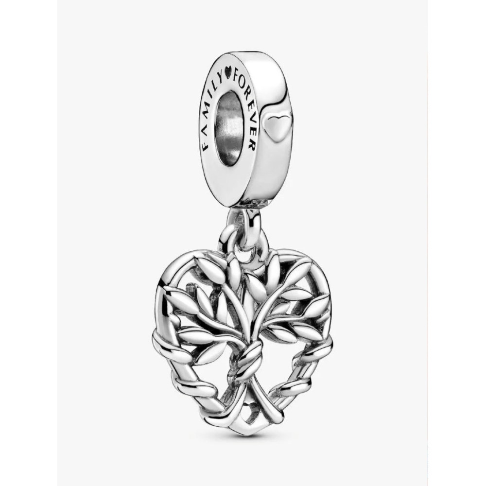 PANDORA CHARM PENDANT ARBRE DE VIE COEUR ARGENT