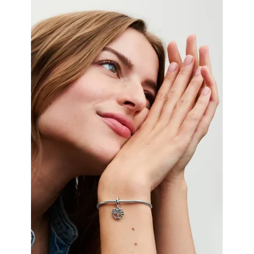 PANDORA CHARM PENDANT ARBRE DE VIE COEUR ARGENT