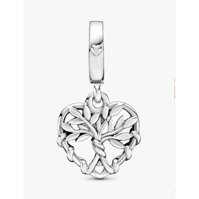 PANDORA CHARM PENDANT ARBRE DE VIE COEUR ARGENT