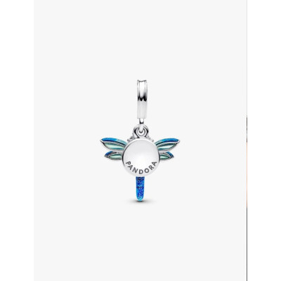 PANDORA CHARM PENDANT DOUBLE LIBELLULE ARGENT MASSIF