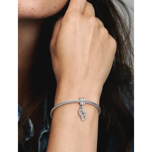 PANDORA CHARM PENDANT COEUR ENTRELACÉS