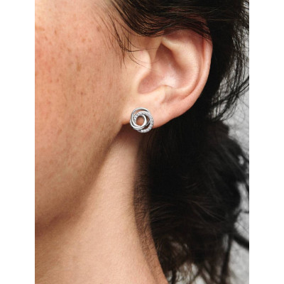 PANDORA CLOUS D’OREILLES CERCLES MA FAMILLE POUR TOUJOURS
