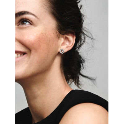 PANDORA CLOUS D’OREILLES CERCLES MA FAMILLE POUR TOUJOURS