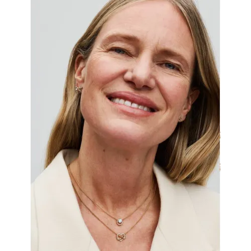 PANDORA COLLIER CŒUR INFINI SCINTILLANT