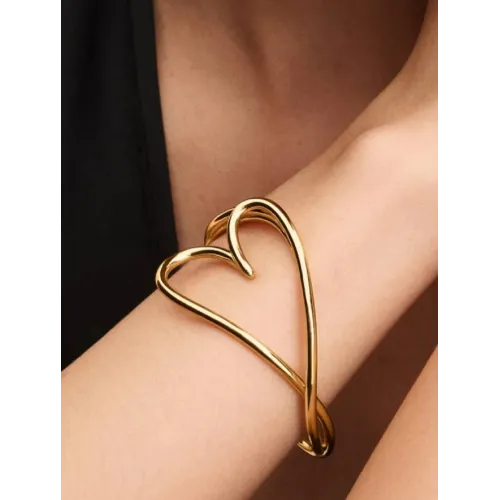 PANDORA BRACELET JONC CŒUR ORGANIQUE