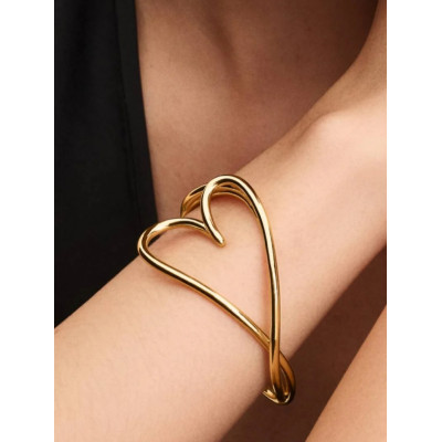 PANDORA BRACELET JONC CŒUR ORGANIQUE