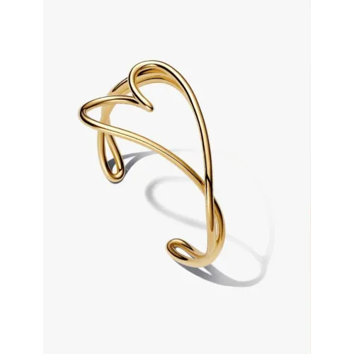 PANDORA BRACELET JONC CŒUR ORGANIQUE