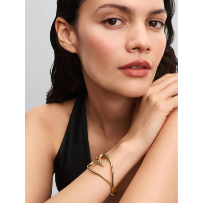 PANDORA BRACELET JONC CŒUR ORGANIQUE