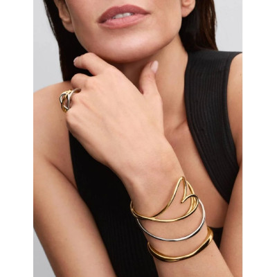 PANDORA BRACELET JONC CŒUR ORGANIQUE