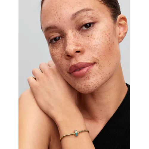 PANDORA CHARM CLIP BLEU AZUR