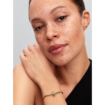 PANDORA CHARM CLIP BLEU AZUR