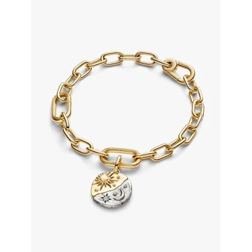 PANDORA CHARM MÉDAILLON SOLEIL ET LUNE