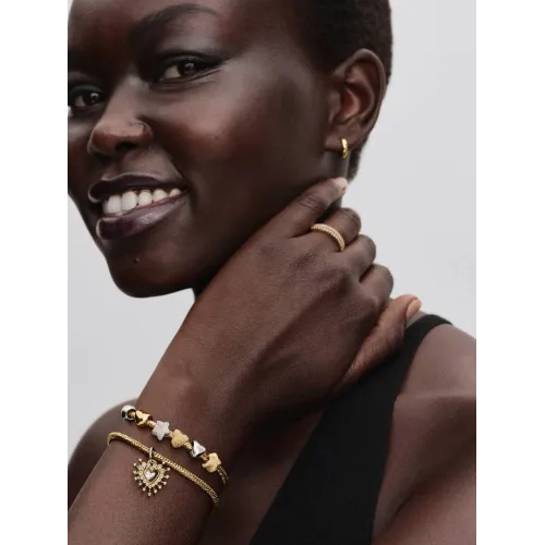 PANDORA MINI CHARM CŒUR TEXTURÉ