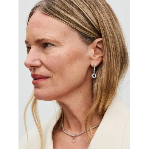 PANDORA CHARM CŒUR ENVELOPPANT BICOLORE